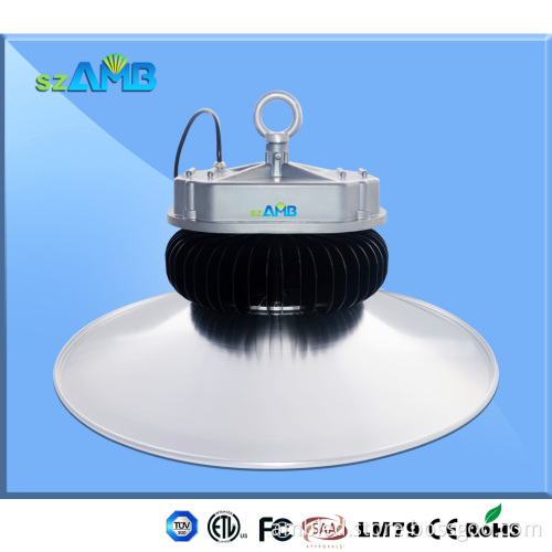 IP65 120-130lumen/W 100W LED High Bay with Bridgelux and Meanwell Driver New Design Elegant Shape